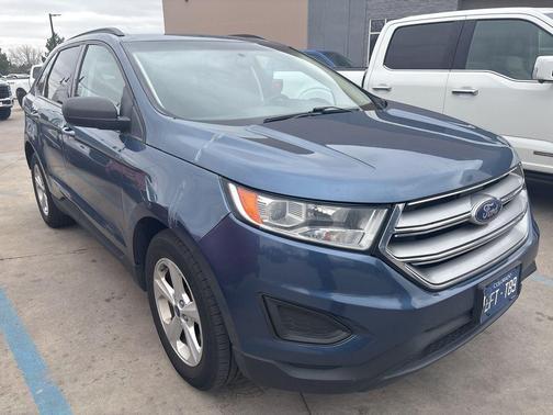 Blue Metallic 2018 Ford Edge SE
