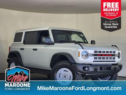 Avalanche Gray 2026 Ford Bronco Heritage Edition