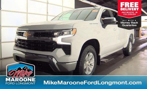 Summit White 2023 Chevrolet Silverado 1500 LT