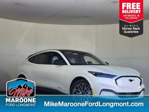 Star White Metallic Tri-Coat 2026 Ford Mustang Mach-E Premium