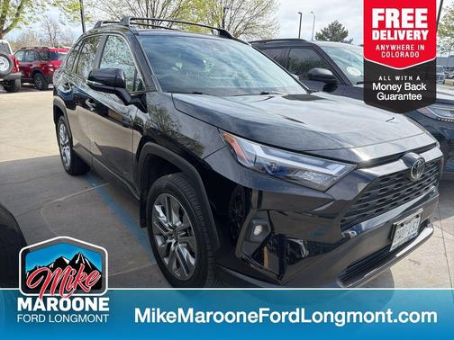 Midnight Black Metallic 2022 Toyota RAV4 XLE Premium