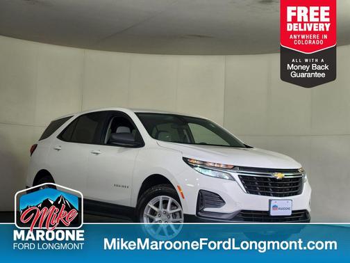 Summit White 2023 Chevrolet Equinox LS