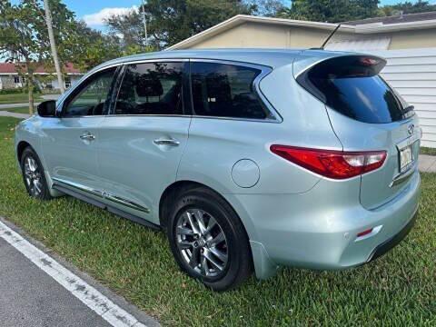 Blue 2013 INFINITI JX35 Base