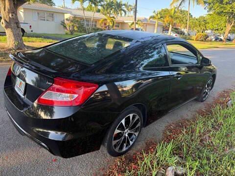 Crystal Black Pearl 2013 Honda Civic Si