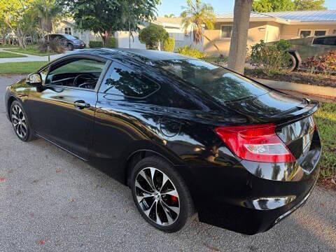 Crystal Black Pearl 2013 Honda Civic Si