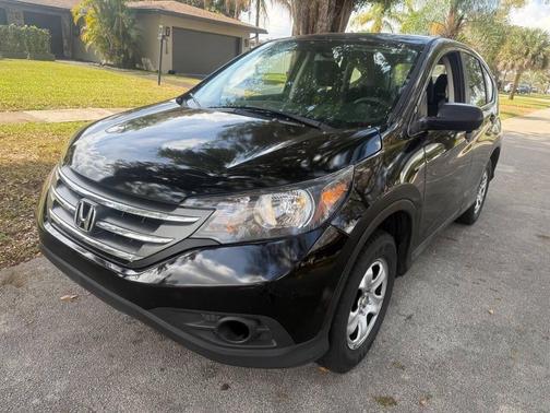 Black 2013 Honda CR-V LX