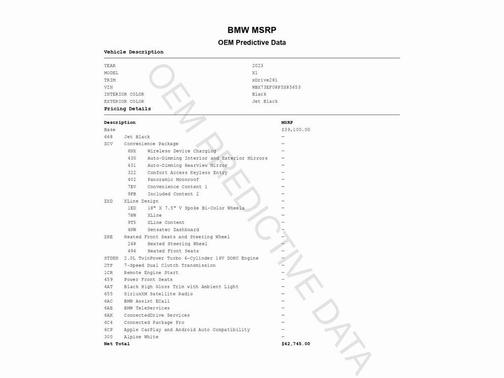 2023 BMW X1 xDrive28i