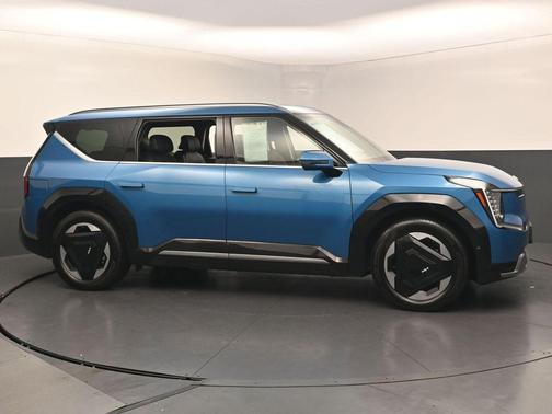 Ocean Blue 2024 Kia EV9 Land