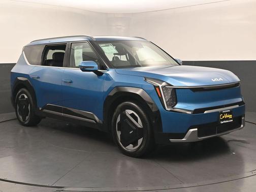 Ocean Blue 2024 Kia EV9 Land