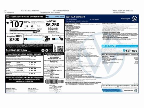 2024 Volkswagen ID.4 Standard