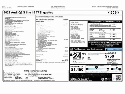 2022 Audi Q3 Premium Plus