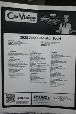 2023 Jeep Gladiator Sport S