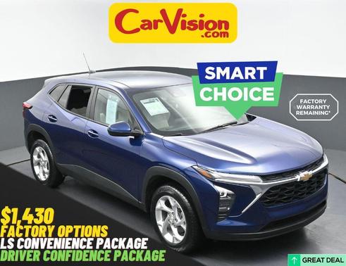 Blue Glow Metallic 2024 Chevrolet Trax LS