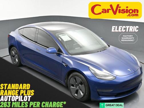 2021 Tesla Model 3 Standard Range Plus