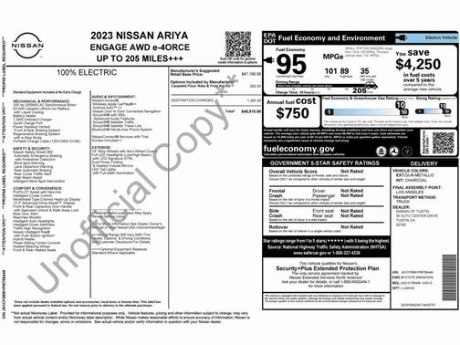 2023 Nissan ARIYA ENGAGE