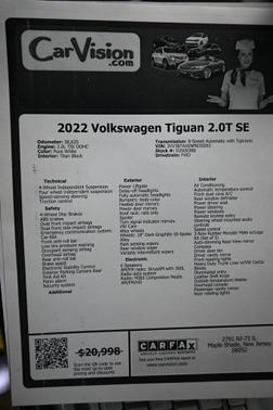 2022 Volkswagen Tiguan 2.0T SE