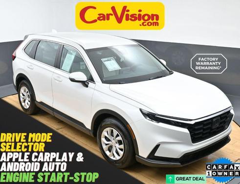 Platinum White Pearl 2024 Honda CR-V LX 2WD