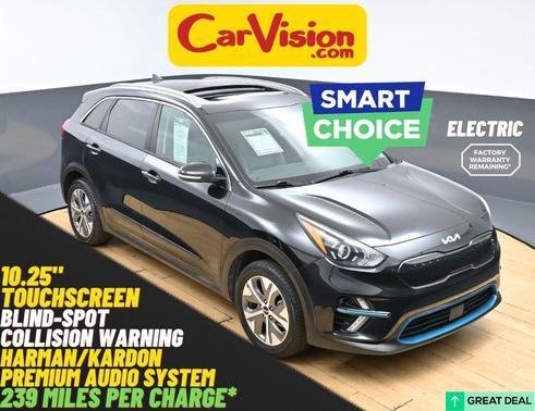 Aurora Black Pearl 2022 Kia Niro EV EX Premium