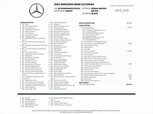 2023 Mercedes-Benz GLC 300 4MATIC