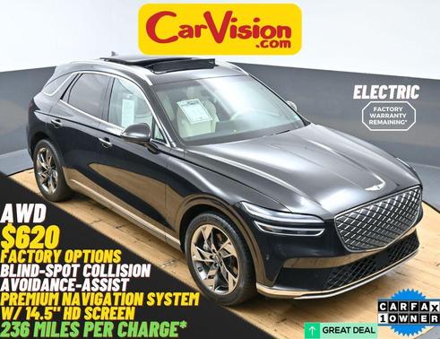 Black 2023 Genesis Electrified GV70 Advanced