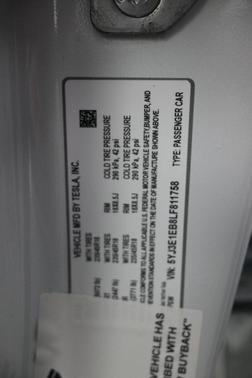 2020 Tesla Model 3 Long Range