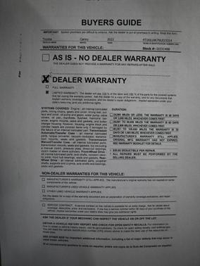 2022 Toyota Camry XSE