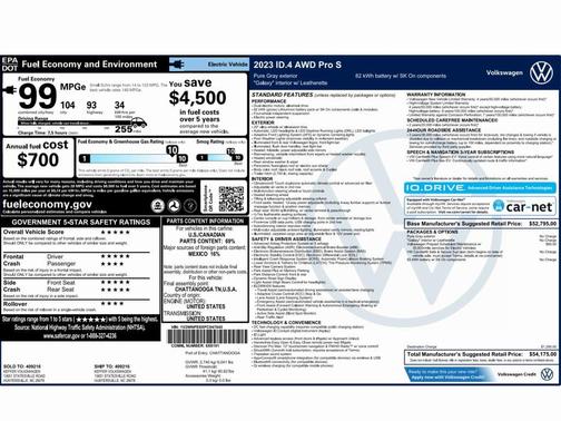 2023 Volkswagen ID.4 Pro S