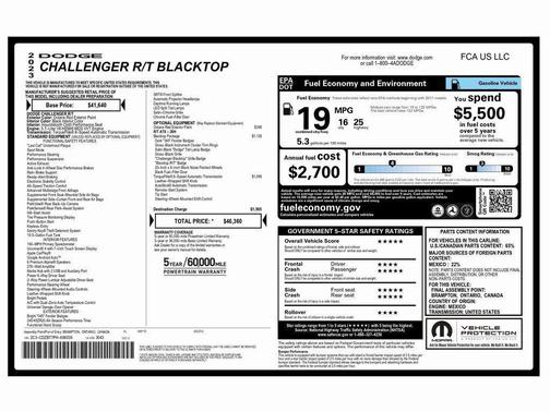 2023 Dodge Challenger R/T