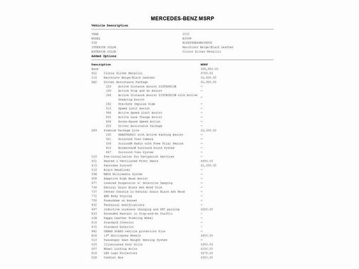 2022 Mercedes-Benz E-Class E 350