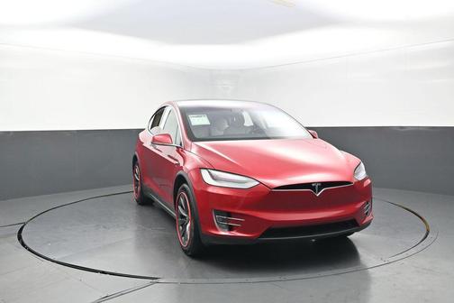 Red Multi-Coat 2018 Tesla Model X 100D