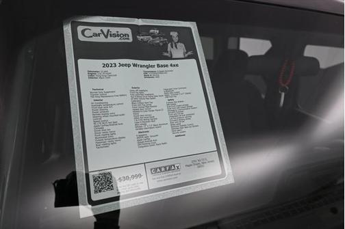 2023 Jeep Wrangler 4xe Base