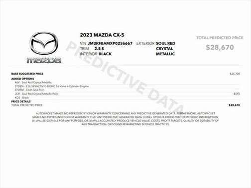 2023 Mazda CX-5 2.5 S