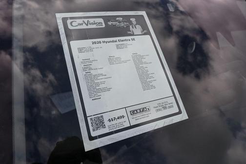 2020 Hyundai ELANTRA SE