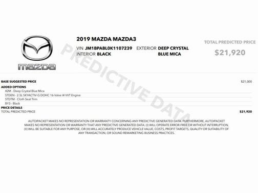 2019 Mazda Mazda3 FWD