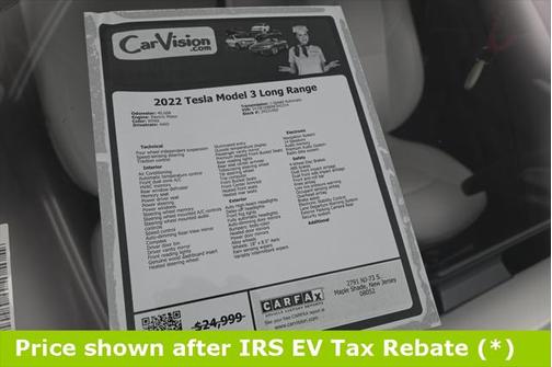 2022 Tesla Model 3 Long Range