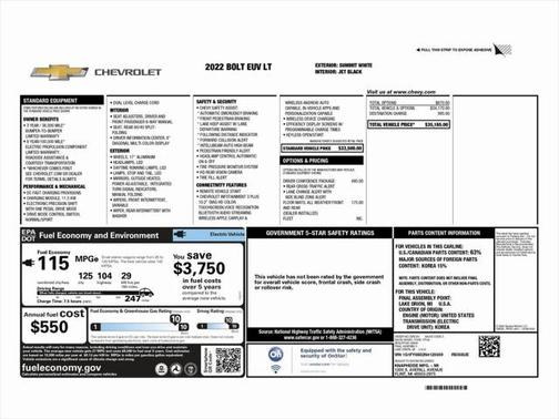 2022 Chevrolet Bolt EUV FWD LT