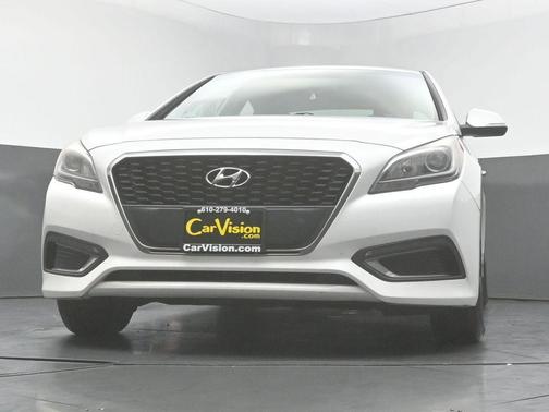 Diamond White Pearl 2016 Hyundai SONATA Hybrid SE