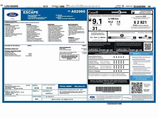 2025 Ford Escape Platinum