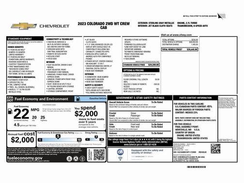 2023 Chevrolet Colorado WT