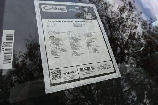 2024 Audi Q4 e-tron Premium