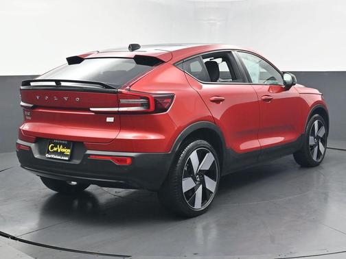 Fusion Red Metallic 2023 Volvo C40 Recharge Pure Electric Twin Ultimate