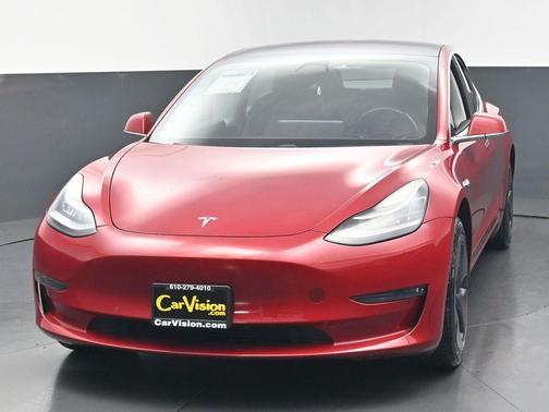 Red Multi-Coat 2018 Tesla Model 3 Long Range