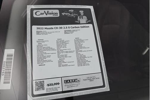 2022 Mazda CX-30 2.5 S Carbon Edition