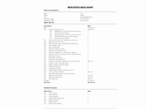 2022 Mercedes-Benz E-Class E 350