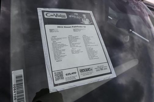 2022 Nissan Pathfinder SV 2WD