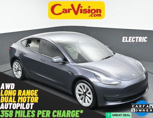 Midnight Silver Metallic 2023 Tesla Model 3 Long Range
