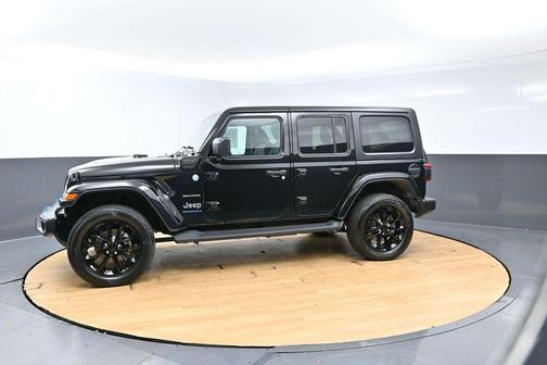 Black Clearcoat 2023 Jeep Wrangler Sahara 4xe