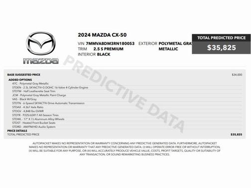 2024 Mazda CX-50 2.5 S Premium Package