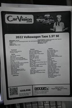 2022 Volkswagen Taos 1.5T SE