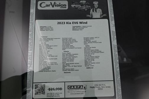 2023 Kia EV6 Wind